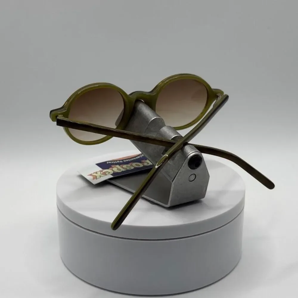 Vintage NOS Y2K Round Plastic Eyeglass Frames with New Non-RX Sun Lenses | LeGre